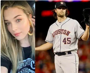 Picture showing Astros pitcher Gerrit Cole (middle), Lauren Summer (Left), and Julia Rose (not pictured). Rose and Summer have both been blocked by Cole on social media following the events of game 5 (Photo courtesy by Sports Gossip).
