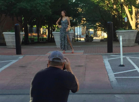 Sloane McKinney, 12, gets her senior pictures professionally done. Senior pictures is just one of the many expenses senior year brings (Photo submitted by S.McKinney).