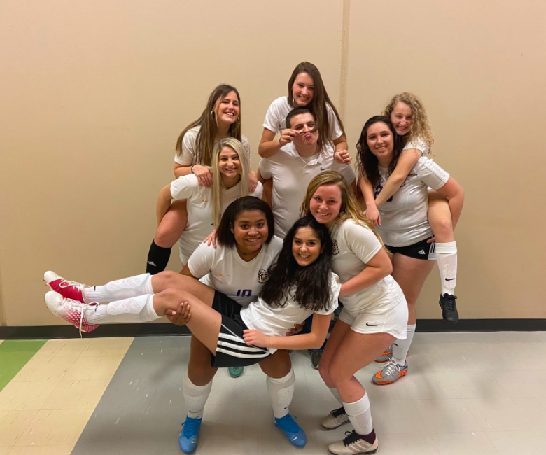 Before school was cancelled, all the soccer seniors posed for a picture together before taking individuals for senior banners. We were all ready for the season to get rolling; little did we know it all was about to end before it started (Photo submitted by G. Cowden).