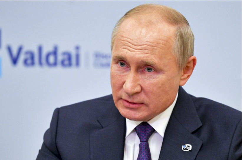 President Vladimir Putin of Russia said he would be willing to have NATO inspect Russias military bases for nuclear weapons, provided Russia could also inspect the U.S. (photo courtesy AP News).