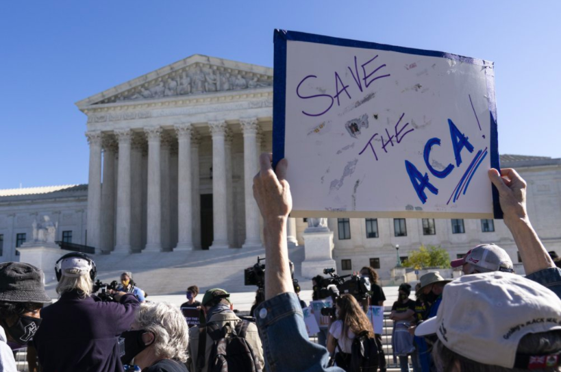 On Tuesday, Nov. 10, arguments were heard in the Supreme Court about the Affordable Care Act. Also known as Obamacare, this act has been very controversial since its creation (photo courtesy AP News).