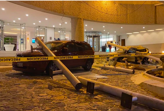 Although damage was minor from the earthquake, there still was quite a bit of damage to cars. As buildings werent completely destroyed, cars and other objects were damaged (Photo Courtesy NBC News). 