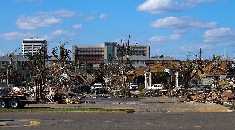 Alabama damage is similar to the tornado damage they experienced in 2011, shown above (photo by Thilo Parg).