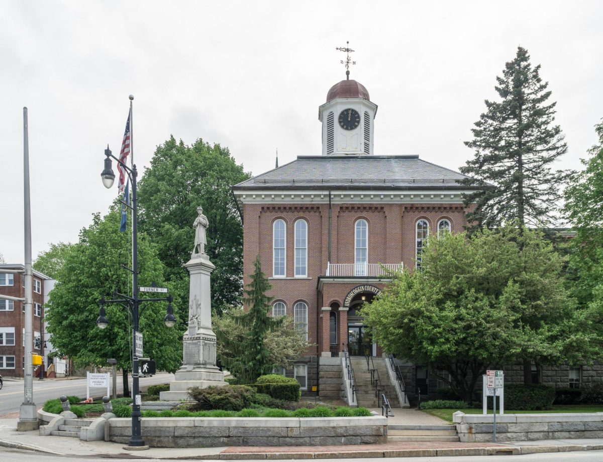 The Androscoggin County Courthouse located in Auburn, Maine. This is where Thibodeau will soon receive his sentence for the murder of Anthony Ayotte (Photo by K. Zirkel). 