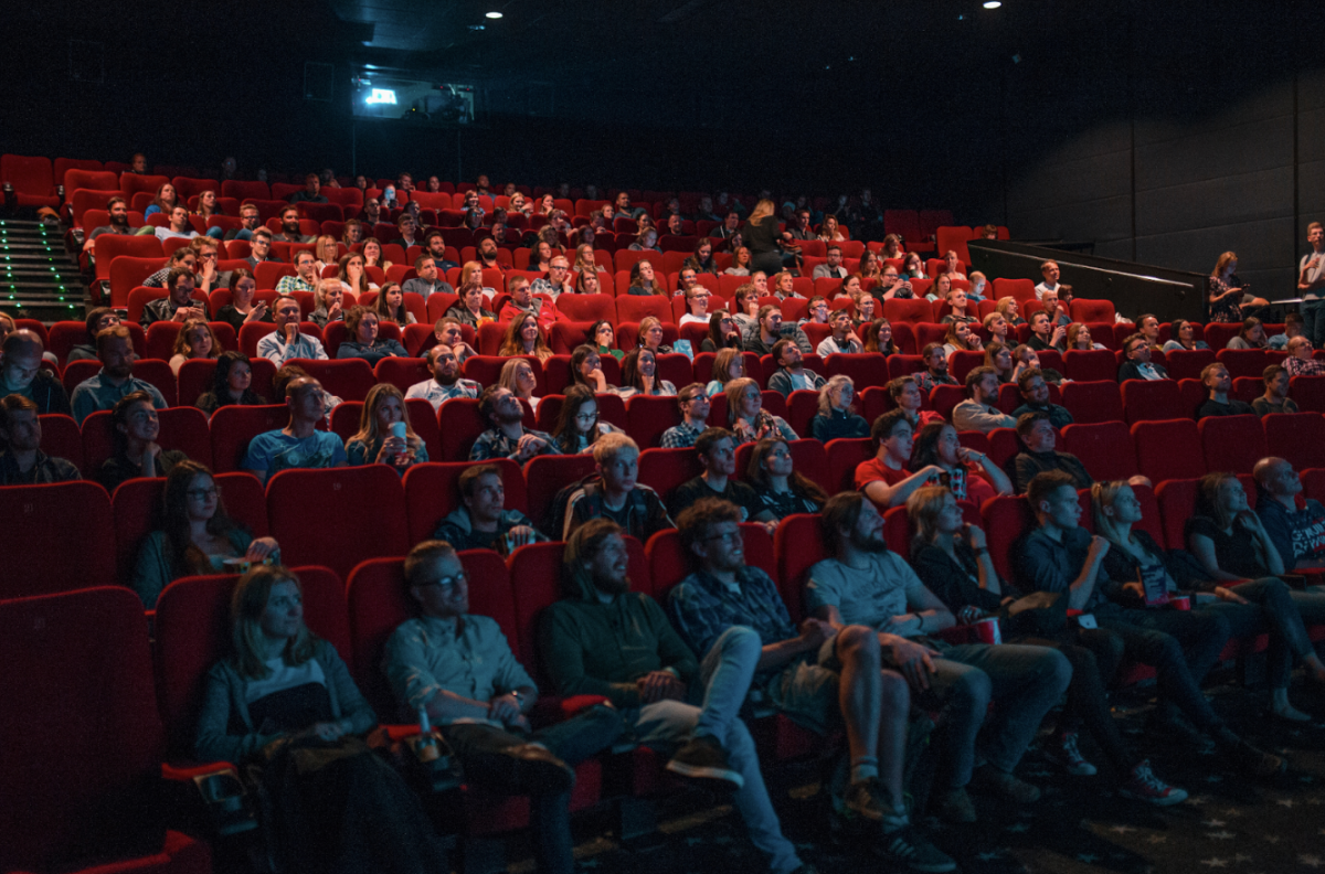 People watching the Five Nights at Freddy Movie. A mix of hardcore fans and newcomers enjoyed the movie.