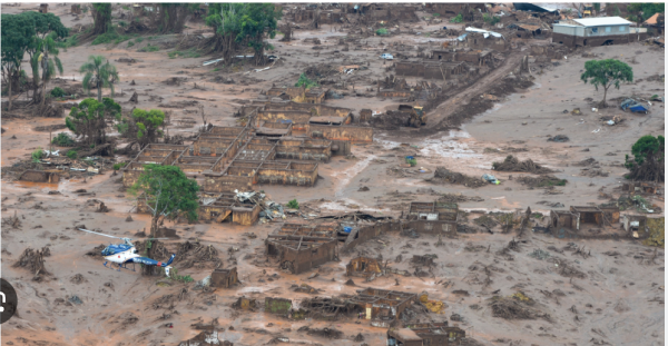 This is an example of the damage severe flooding could do (photo by Antonio Cruz and Agência Brasil).