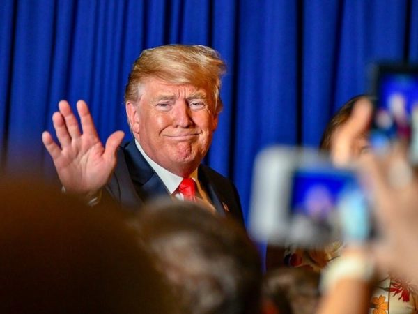 Former President Trump waves to a crowd at a past rally. Expectations for the election have shifted dramatically over the past few weeks (Photo provided by rawpixel.com)