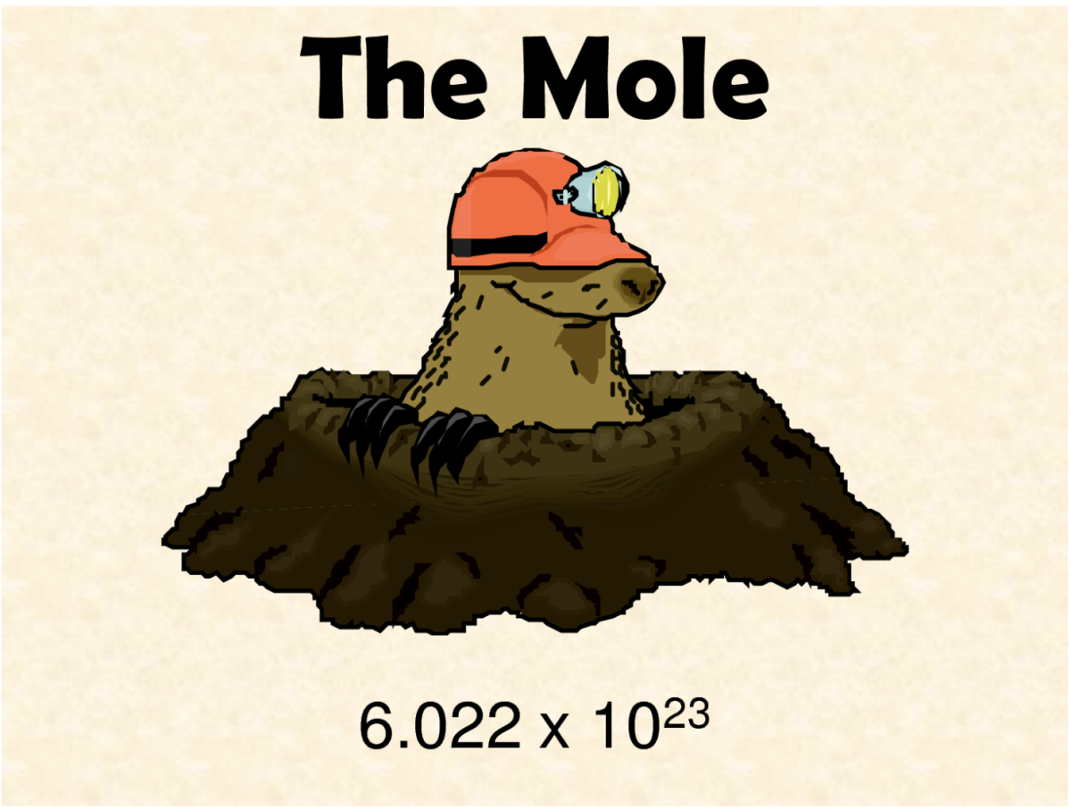 Mole Day falls on Oct. 23 every year. Mole is a unit that is used in chemistry (Photo by ChemistryWorld).