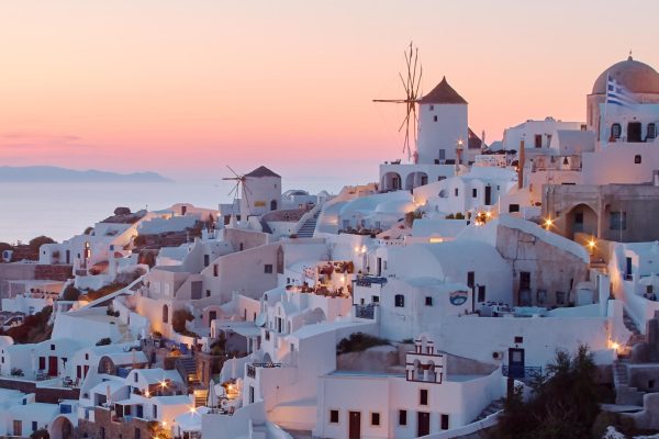 Santorini Greece, pictured above, was shook by a 5.2 magnitude earthquake on Feb. 5. (Photo by Pedro Szekely)