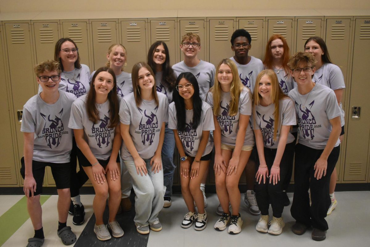 This year's SPUB staff poses for a picture. 