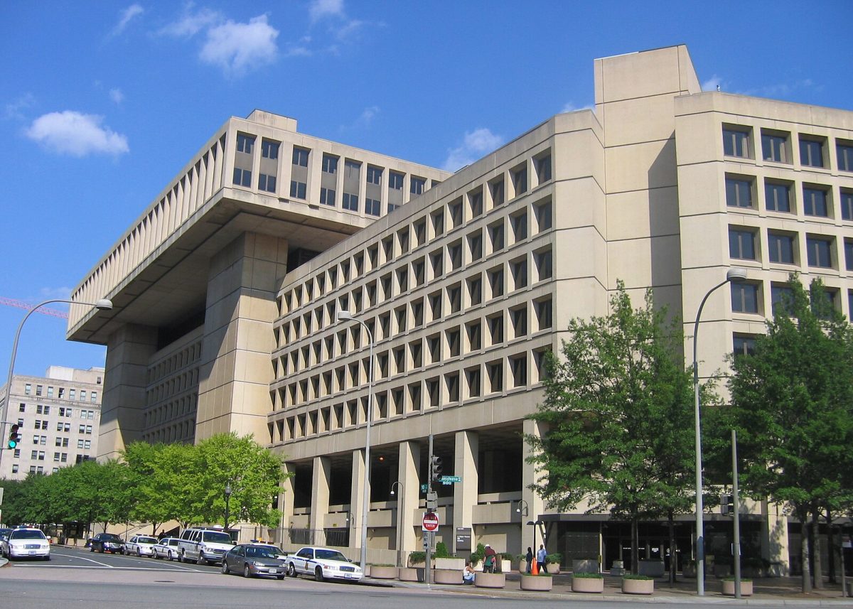 The FBI headquarters in Washington, D.C. Chkhikvishvili attempted to recruit an undercover member of the FBI for his plans.