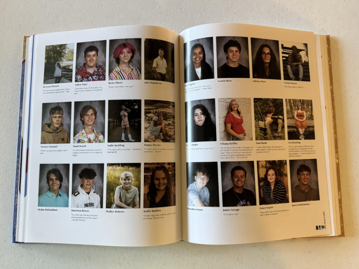 Seniors can preserve their memories in the yearbook with personalized quotes and photos. The deadline to submit senior quotes and photos was Dec. 1. 