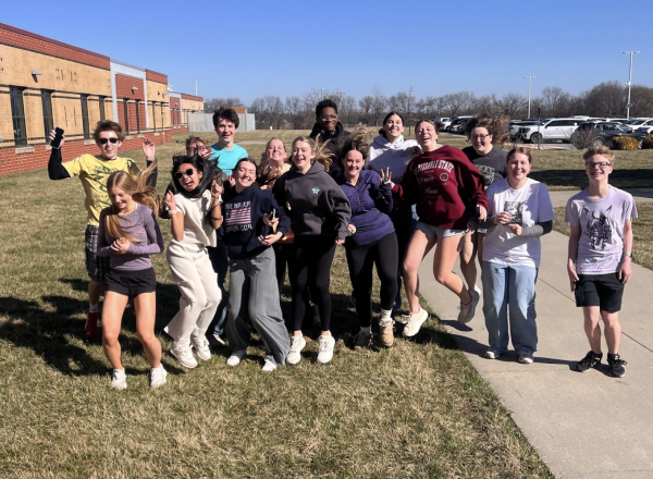 The staff jumps for joy at the thought of spring break in just a couple days. Some are going to be sleeping in while others are going to be locked in on homework, but it is clear that everyone is excited all the same.