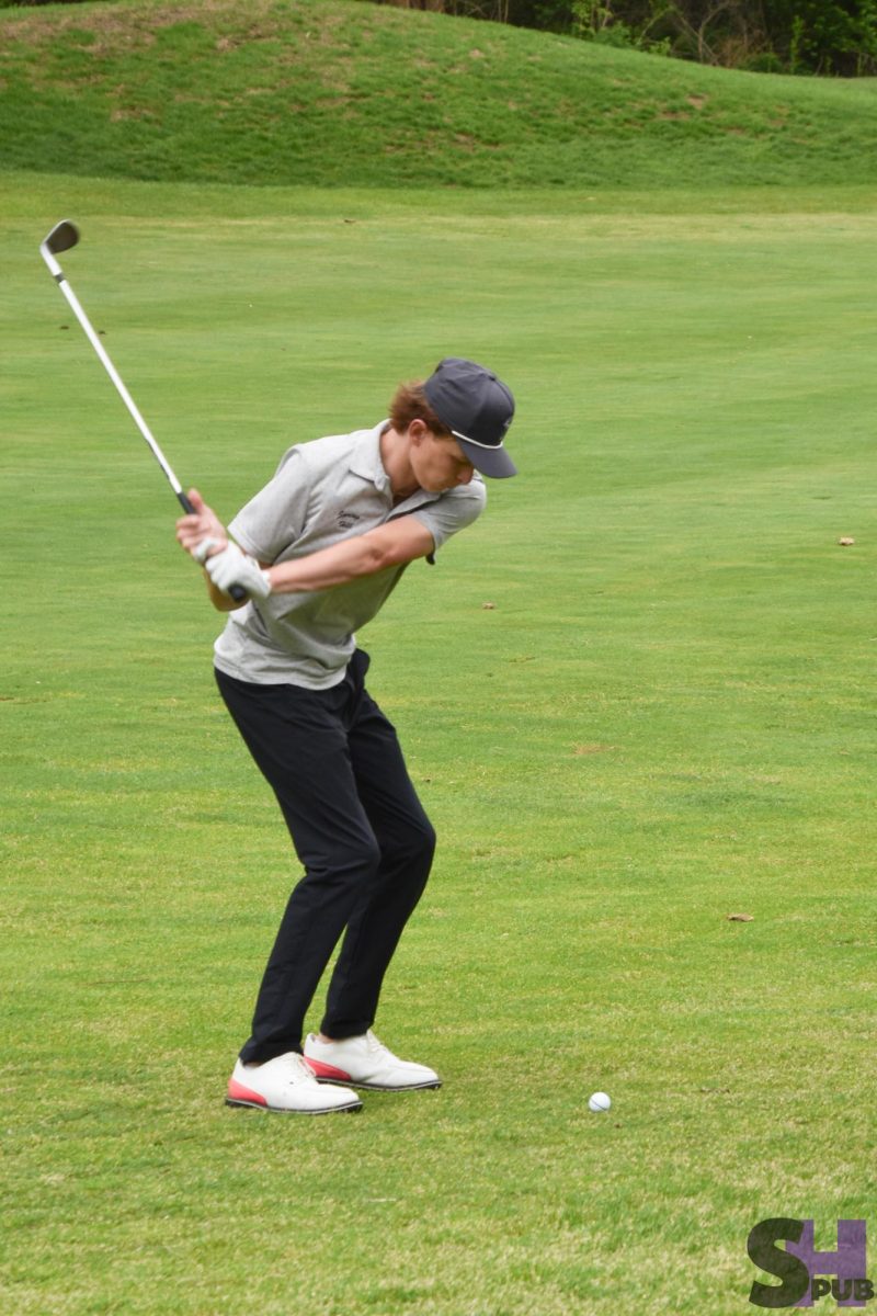 On April 23, Tyler Stecklein, 12, hits an 83 during a tournament at Sycamore Ridge. 